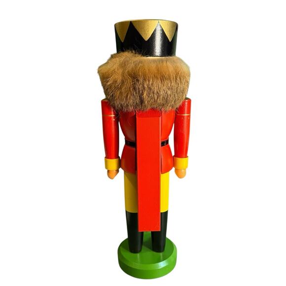 VTG Erzgebirge Rothenthal King Nutcracker 106233 Collectible With Box 12” German - Picture 7 of 16